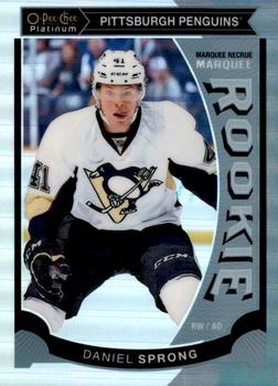 2015-16 O-Pee-Chee Platinum - Marquee Rookies Rainbow #M15 Daniel Sprong Front