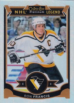 2015-16 O-Pee-Chee Platinum - White Ice #153 Ron Francis Front