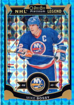 2015-16 O-Pee-Chee Platinum - Blue Cubes #155 Mike Bossy Front