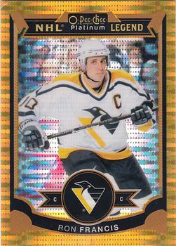 2015-16 O-Pee-Chee Platinum - Seismic Gold #153 Ron Francis Front