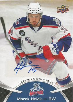 2015-16 Upper Deck AHL - Autographs #8 Marek Hrivik Front