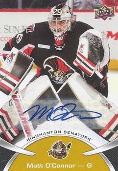 2015-16 Upper Deck AHL - Autographs #76 Matt O'Connor Front