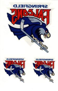 2015-16 Upper Deck AHL - Team Logo Tattoos #23 Springfield Falcons Front