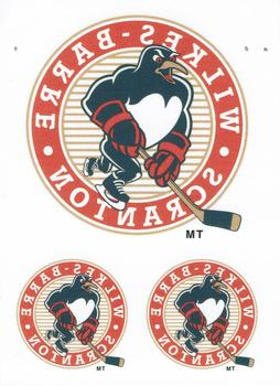 2015-16 Upper Deck AHL - Team Logo Tattoos #30 Wilkes-Barre/Scranton Penguins Front