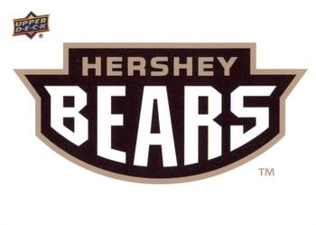 2015-16 Upper Deck AHL - Wordmark Logo Stickers #9 Hershey Bears Front