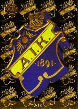 1995-96 Leaf Elit Set (Swedish) #2 AIK Klubbemblem Front
