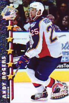2008-09 Norfolk Admirals (AHL) #32 Andy Rogers Front