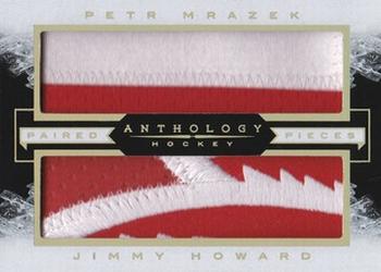 2015-16 Panini Anthology - Paired Pieces Prime #PP-MH Petr Mrazek / Jimmy Howard Front