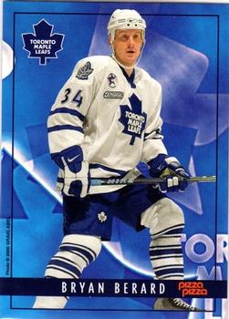 2000-01 Pizza Pizza Toronto Maple Leafs #7 Bryan Berard Front