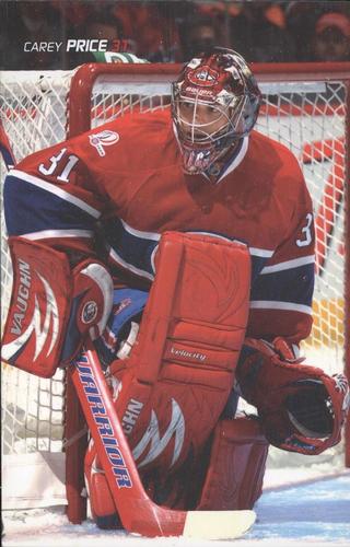 2009-10 Montreal Canadiens Postcards #NNO Carey Price Front