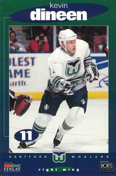 1996-97 Kids Club Hartford Whalers #NNO Kevin Dineen Front