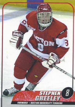 2003-04 Boston University Terriers (NCAA) #NNO Stephen Greeley Front