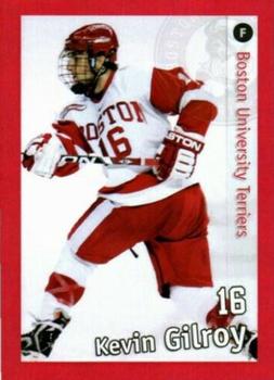 2008-09 Boston University Terriers (NCAA) #NNO Kevin Gilroy Front