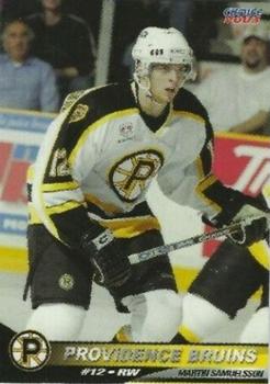 2002-03 Choice Providence Bruins (AHL) #8 Martin Samuelsson Front