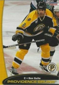 2004-05 Choice Providence Bruins (AHL) #9 Ben Guite Front