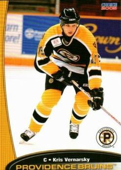 2004-05 Choice Providence Bruins (AHL) #19 Kris Vernarsky Front