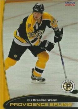 2004-05 Choice Providence Bruins (AHL) #20 Brendan Walsh Front