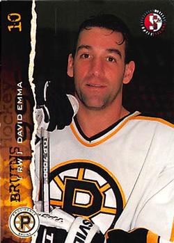 1996-97 SplitSecond Providence Bruins (AHL) #NNO David Emma Front