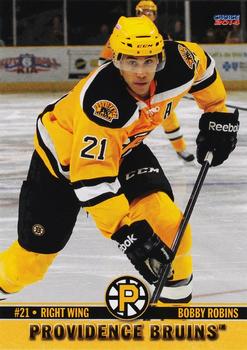 2013-14 Choice Providence Bruins (AHL) #19 Bobby Robins Front