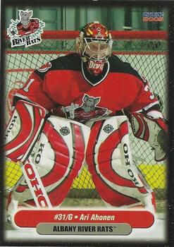 2004-05 Choice Albany River Rats (AHL) #1 Ari Ahonen Front