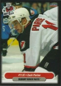 2004-05 Choice Albany River Rats (AHL) #16 Zach Parise Front