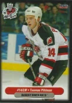 2004-05 Choice Albany River Rats (AHL) #17 Tuomas Pihlman Front