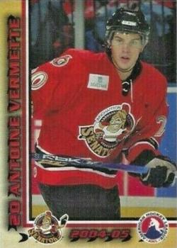 2004-05 Binghamton Senators (AHL) #NNO Antoine Vermette Front