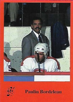 1993-94 Fredericton Canadiens (AHL) #NNO Paulin Bordeleau Front