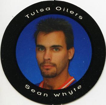 1993-94 Tulsa Oilers (CHL) Picture Pucks #NNO Sean Whyte Front