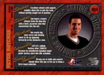 1998 Bowman CHL - Scout's Choice #SC14 Peter Ratchuk Back