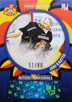 2015-16 Sereal Jokerit Helsinki - Authentic Materials Autographs #JOK-AUT-008 Jani Kautto Front