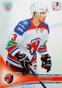 2013-14 Sereal (KHL) #LEV-008 Topi Jaakola Front