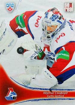 2013-14 Sereal (KHL) #LOK-003 Curtis Sanford Front