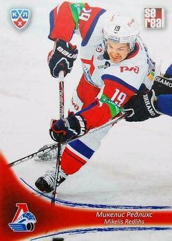 2013-14 Sereal (KHL) #LOK-017 Mikelis Redlihs Front