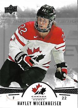 2016 Upper Deck Team Canada Juniors #1 Hayley Wickenheiser Front