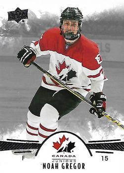 2016 Upper Deck Team Canada Juniors #79 Noah Gregor Front