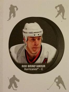 2016-17 O-Pee-Chee - Puck Stickers #6 Rod Brind'Amour Front