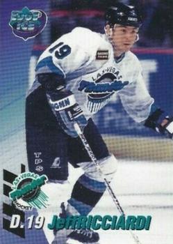 1995-96 Edge Ice Las Vegas Thunder (IHL) #NNO Jeff Ricciardi Front