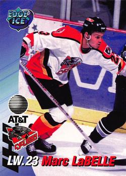 1995-96 Edge Ice Cincinnati Cyclones (IHL) #NNO Marc LaBelle Front