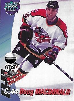 1995-96 Edge Ice Cincinnati Cyclones (IHL) #NNO Doug Macdonald Front