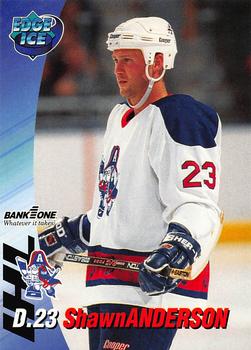1995-96 Edge Ice Milwaukee Admirals (IHL) #NNO Shawn Anderson Front
