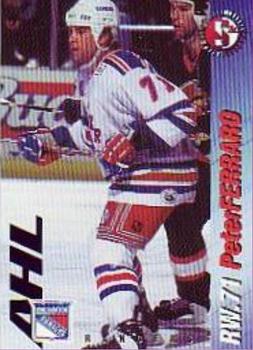 1995-96 SplitSecond Binghamton Rangers (AHL) #NNO Peter Ferraro Front