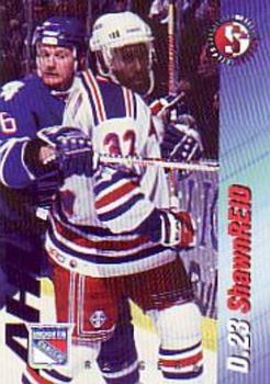 1995-96 SplitSecond Binghamton Rangers (AHL) #NNO Shawn Reid Front
