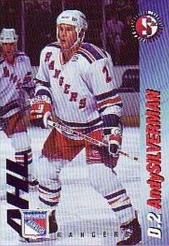 1995-96 SplitSecond Binghamton Rangers (AHL) #NNO Andy Silverman Front