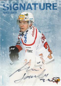 2016-17 Cardset Finland - Signature #NNO Aleksi Laakso Front