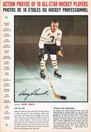 1966-67 General Mills All-Star Hockey Players Tips #NNO Harry Howell Front