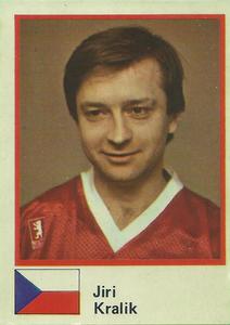 1982 Semic Hockey VM/Jaakiekon MM (Swedish/Finnish) Stickers #76 Jiri Kralik Front