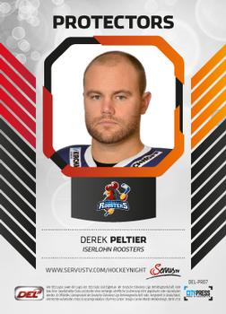 2012-13 Playercards (DEL) - Protectors #DELPR07 Derek Peltier Back