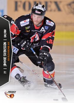 2013-14 HockeyAllsvenskan #HA-157 Jimmie Svensson Front