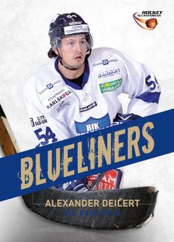 2013-14 HockeyAllsvenskan - Blueliners #ALLS-BL03 Alexander Deilert Front